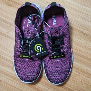 Champion C9 running shoes size 6.5 - black white & pink - brand NEW with tags!